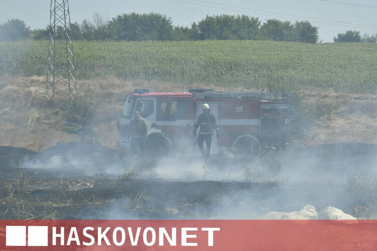 Пожар избухна в нерегламентираното сметище край &bdquo;Ерозия&ldquo;