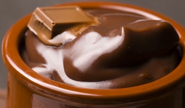 Крем от разтопен шоколад
