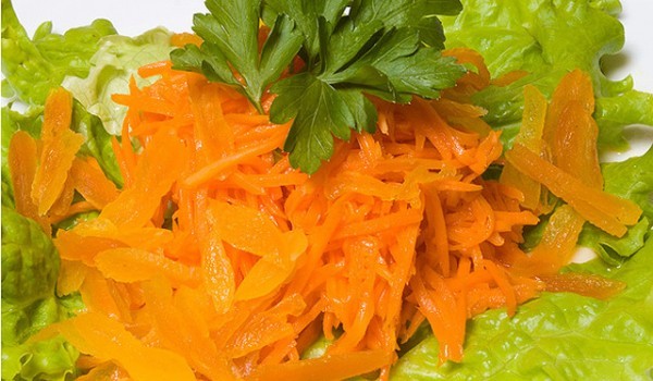 Корейска салата от моркови
