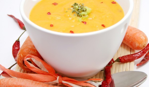 Супа с тиквички и моркови