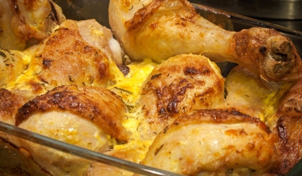 Пилешки бутчета с яйца и майонеза